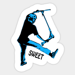Sweet - Scooter Stunt Sticker